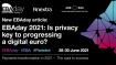 EBAday 2021: Why privacy is key to progressing a digital euro